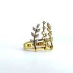 Crown Style Diamond Ring