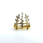 Crown Style Diamond Ring