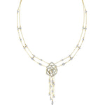 Round Cut Diamonds Glamorous Necklace