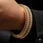 Brilliant 30 Pointer Diamond Bangles