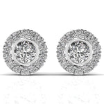 Round Cut Diamonds Studs Earring
