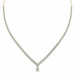 Round Cut Studded Diamonds Necklace