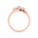 Round Diamond Cluster Ring