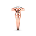 Round Diamond Cluster Ring