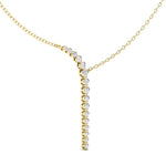 Round Diamond Fancy Everyday Wear Necklace