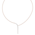 Round Diamond Fancy Everyday Wear Necklace