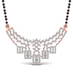 Round Diamond Mangal Sutra