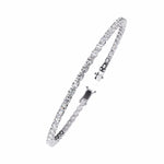 12 Pointer Round Diamond Tennis Bracelet