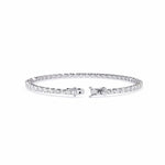 12 Pointer Round Diamond Tennis Bracelet