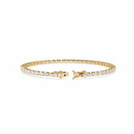 12 Pointer Round Diamond Tennis Bracelet