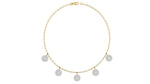 Round-Laced Diamond Necklace