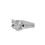 1.25 Carat Triangle Solitaire with Split Band