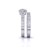1.5 Carat Scalloped Engagement Ring