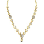 Self Love Round Cut Diamond Necklace