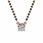 1.1 Carat Round Diamond Mangalsutra