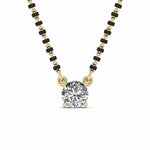 1.1 Carat Round Diamond Mangalsutra