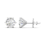 Classic Diamond Earrings – 2 Carats Each