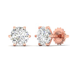 Classic Diamond Earrings – 2 Carats Each