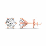 Classic Diamond Earrings – 2 Carats Each
