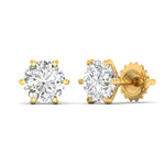 Classic Diamond Earrings – 2 Carats Each
