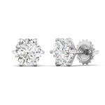 Classic Diamond Earrings – 2 Carats Each