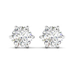 Classic Diamond Earrings – 2 Carats Each