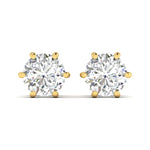 Classic Diamond Earrings – 2 Carats Each