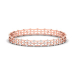 Sleek and Stylish Diamond Bangles Pair