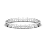 Sleek and Stylish Diamond Bangles Pair