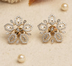 Snowflake Diamond Earrings