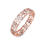Solitaire Cushion Diamond Bangle