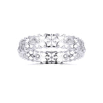 Solitaire Cushion Diamond Bangle