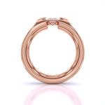 Sleek Solitaire Diamond Ring