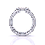 Sleek Solitaire Diamond Ring