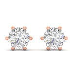 Solitaire Diamond Studs