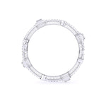 Geometric Diamond Gold Bangle