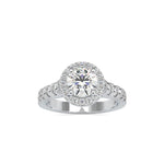 1.25 Carat Round Cut Diamond Engagement Ring