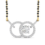 Solitaire Diamond Mangalsutra