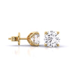 2 Carat Dazzling Solitaire Diamond Studs