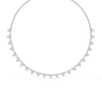 Diamond Floral Necklace