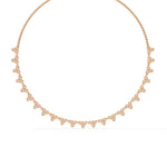 Diamond Floral Necklace