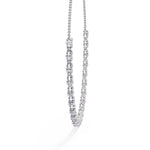 Diamond Floral Necklace