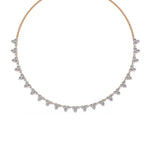 Diamond Floral Necklace