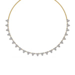 Diamond Floral Necklace