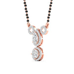 Sparkling Diamond Mangalsutra Pendant