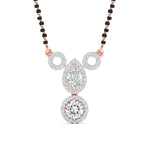 Sparkling Diamond Mangalsutra Pendant
