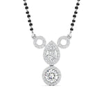 Sparkling Diamond Mangalsutra Pendant