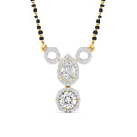 Sparkling Diamond Mangalsutra Pendant