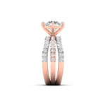 2.07 Carat Sparkling Diamond Wedding Ring