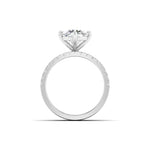 2.07 Carat Sparkling Diamond Wedding Ring